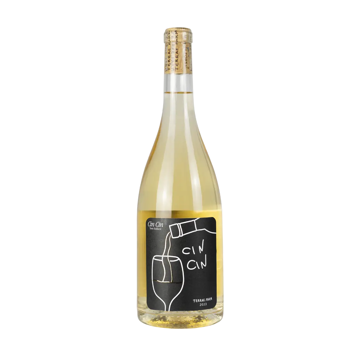 Cin Cin 2023 - Etichetta Nera- 100% Catarratto Bianco