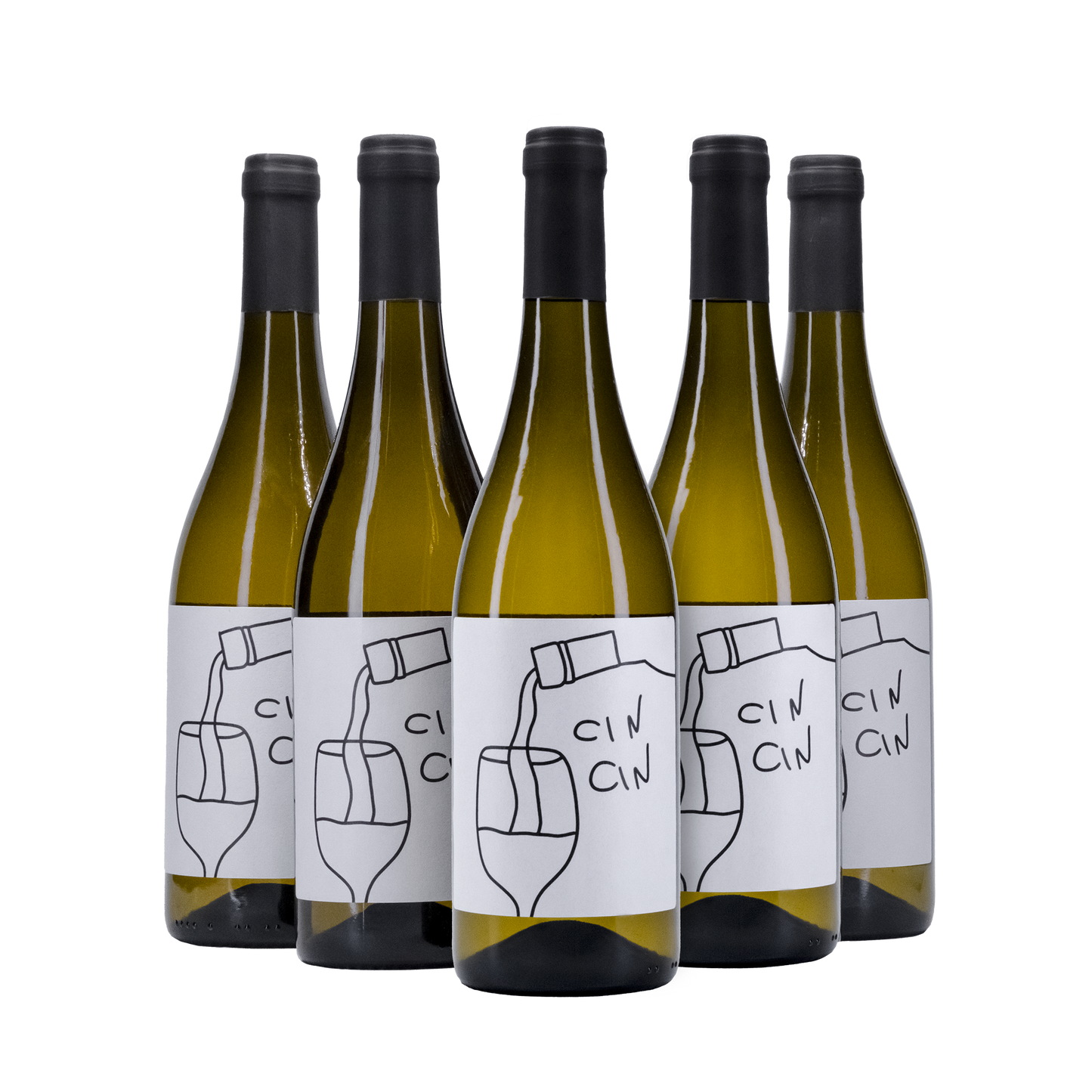 Cin Cin 2023 - Etichetta Bianca- 100% Catarratto Bianco - Cassa 6